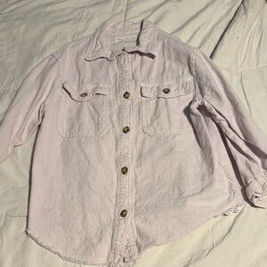 Zara Kids Soft Pink Denim Jacket